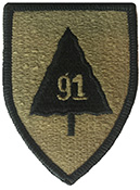 91st Infantry Division Training OCP Scorpion Shoulder Patch
